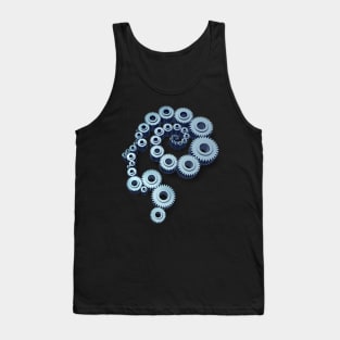 Head Made of Gears Tank Top